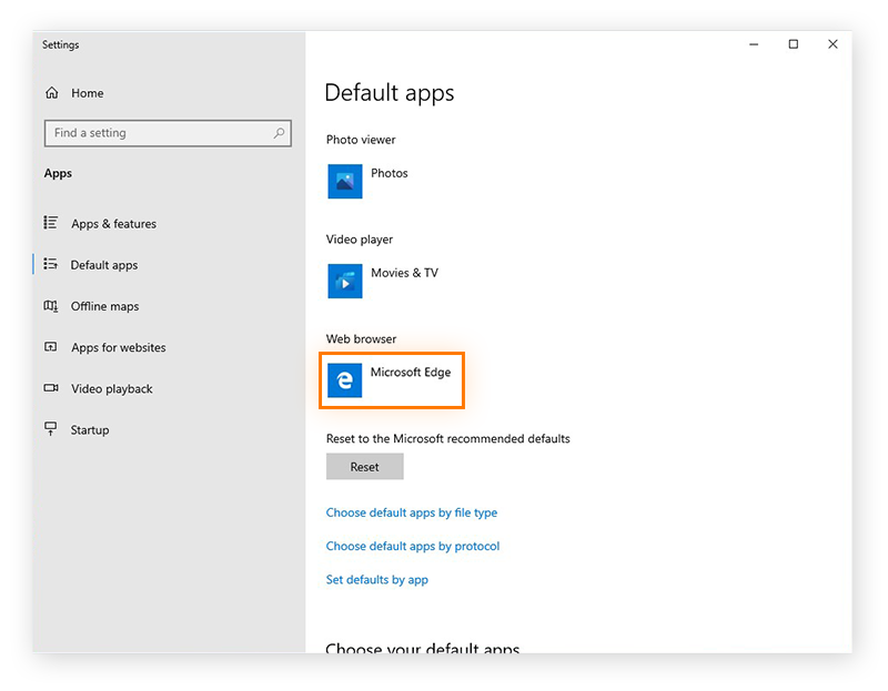 how to set chrome as default browser windows 10 registry